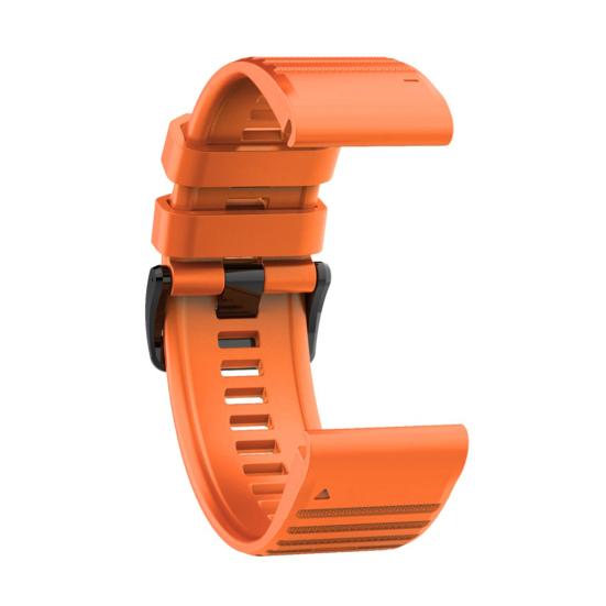 26mm Silicone Sports Watch Wrist Strap Band for Garmin Fenix 6X 5X 3 HR D2 Bravo