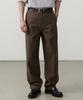 Back Satin Officer Pants [Brown]