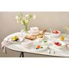 Corelle Jacquard Band Rectangular Sealed Food Storage Container 5p Dishwasher Oven Safe Yellow