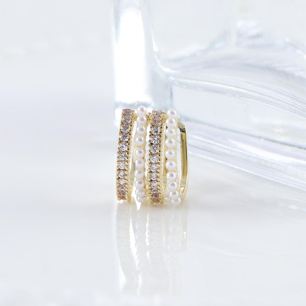 Piercing Jewelry Gifts Cartilage Clip Earrings Korean Earrings for Women Pearls Ear Clips Ear Cuff