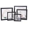 PE Film Jewelry Storage Box Brooch Coin Gems Jewelry Storage Box Dustproof Exhibition Decoration Transparent Floating Ring Case