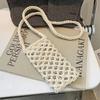 Neue tragbare Handytasche Hohlstrick Häkeln Leicht Schultertasche Crossbody-Taschen Geschenke