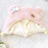 [Plush Clothing] Bear Ear Hat for Plush Toys (10cm) Pink G.trigger Oshi-Nui (Plush Toy) [Product]