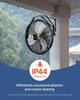 Industrial Wall Fan Metal 44.6 Cm Fan 3 Speeds