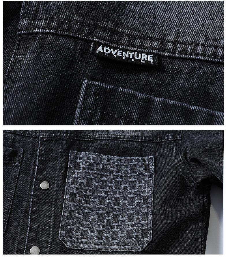 High-Quality Men's 3D Denim Shirt Jacket for Spring