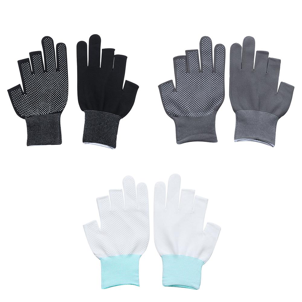 Sport/Fietsen Zonnebrandcrème Open/Halve Vingers Antislip Vissershandschoenen Rijhandschoenen Zonbescherming