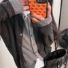 Fake Two-piece Knitted Cardigan Sweater Jacket Women's Autumn Crew Neck Slim-fitting Versatile Design Splicing Top Women