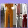 Stijlvolle Dames Trainingspak Cropped Top En Broek Set Comfortabele Loungewear Collectie Maat 6-18
