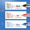 Quick-Drying Large Capacity Gel Ballpoint Pen - Black, 0.5mm, Exam and Office Use