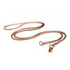 100 % Copper Snake Chain Oxidized Copper Chain Necklace Pure Copper Chain Solid Jewelry Chain Handmade Copper Chain Jewelry For Gift