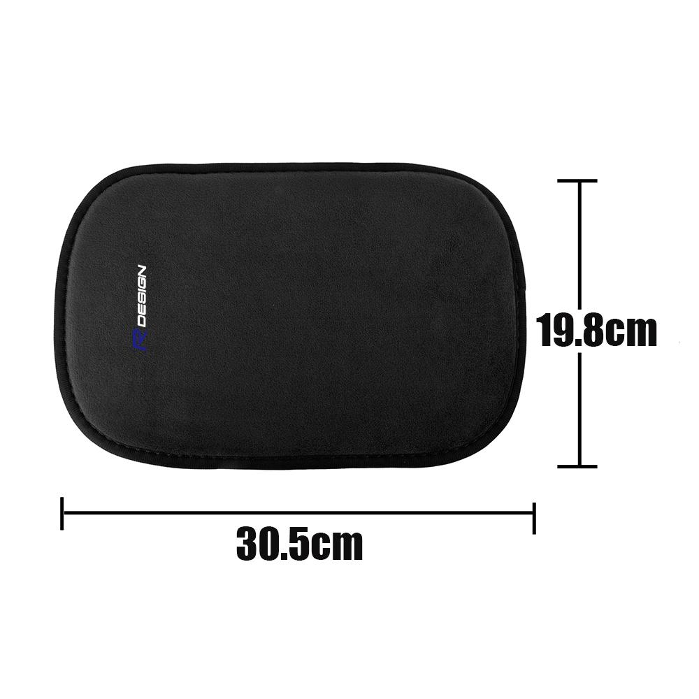 Szwdr4 Car Armrest Box Mats Center Console Arm Rest Box Pad Accessories For Volvo R Design Xc60 V50 V40 Xc90 S60 S40 V90 V60 Ex90 Xc40