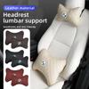 AAF1 For Car Headrest Neck Cushion Lumbar Support Mat Seat Neck Protector Pillow E46 E90 E60 F10 E39 F30 E36 E87 E90 E30 E53 F31