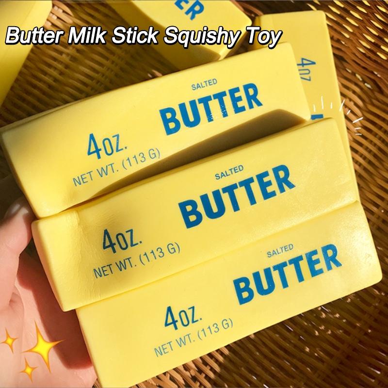Simulated Squeeze Butter Stress-relieving-toys Squishy Fake Baozi Fun Pinch Uncompressed Fidget Toys Playsetss Popular Children Favor Gift Present