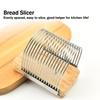 New Toast Bread Slicer Detachable Toast Loaf Cutting Stand Homemade Bread Cutting Guide DIY Bread Slicer Kitchen Baking Tool