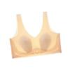Thin and Sexy Seamless Lingerie for Women with A Cool and Breathable Semi Fixed Vest Style Bra