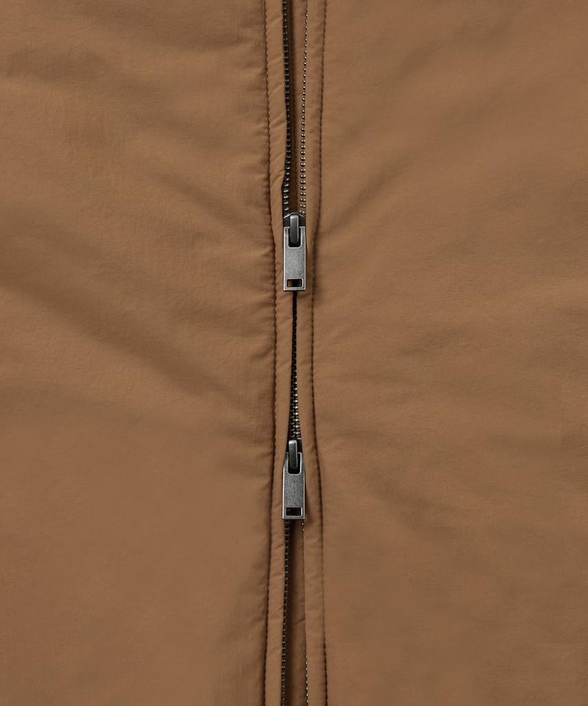 Musinsa Standard High-Neck Padded Blouson Jacket [Desert Brown]