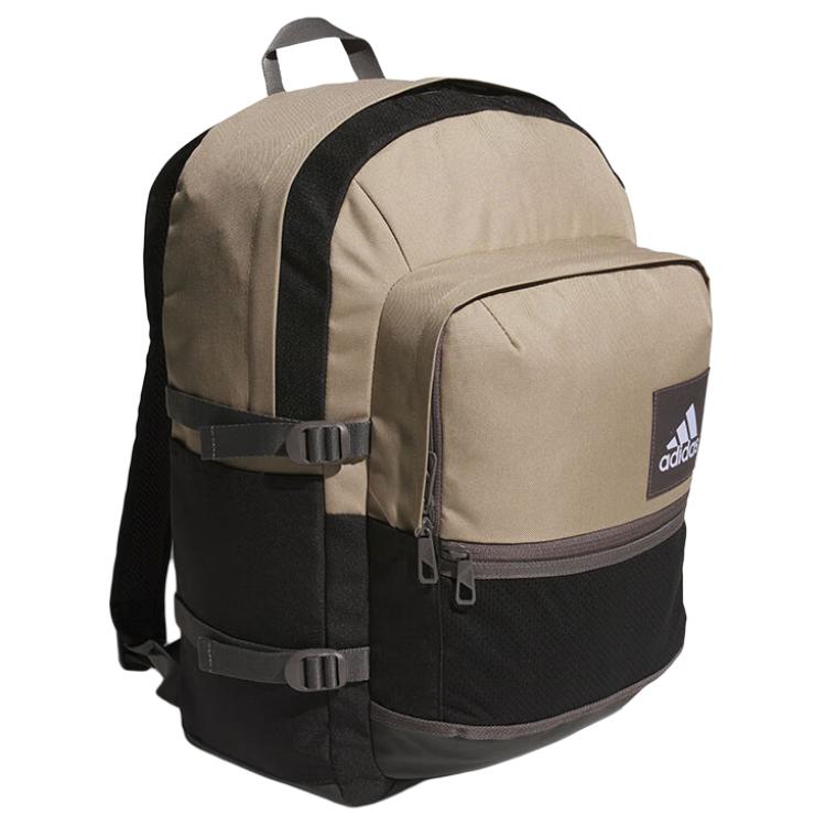 Men's Backpack Adidas Polyester Backpack Medium Unisex Khaki & Black