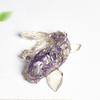 Hars Koi Vis Decoratie Met Natuurlijke Kristal Chips Voor Huis Kantoor Cadeau