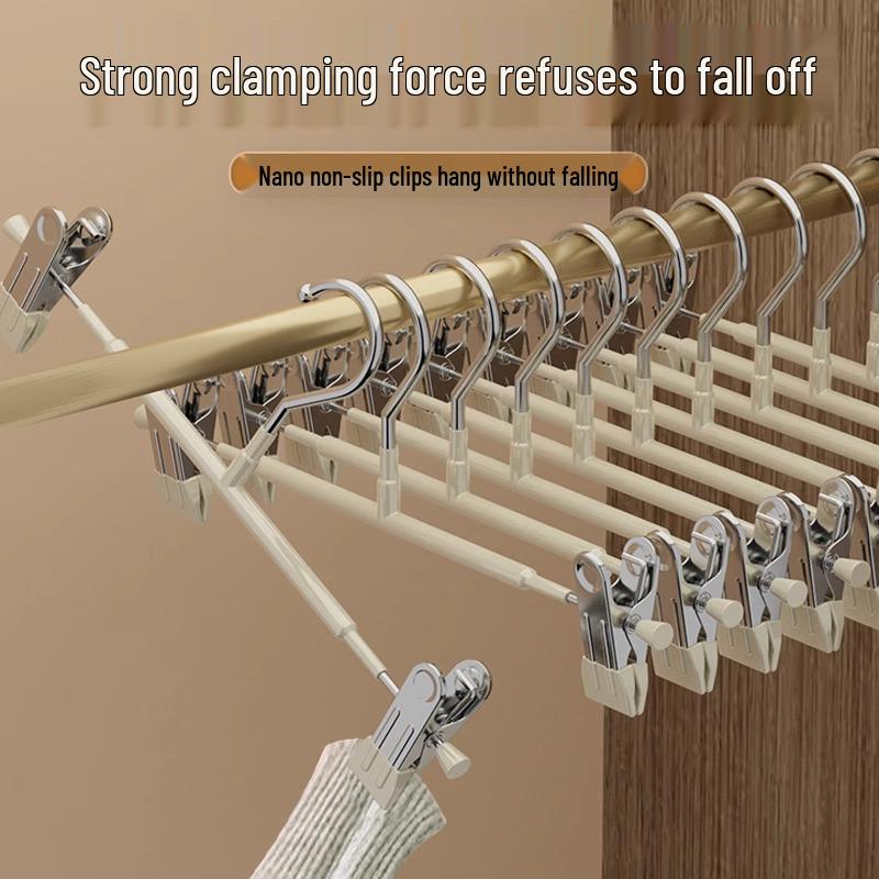 Pants Hanger Clips: No-Trace, Strong Non-Slip Design with Free Shipping for New Customers