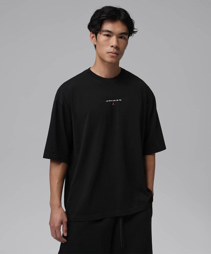 NIKE Jordan Flight Essentials Oversized Patch T-Shirt M - Black / Io0034-010