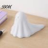 Windproof Door Stop Cute Ghost Stopper, 3D Printed Halloween Decoration Unique Home Decor Doorstop Statue, Anti-slip Holder, for Bedroom Creative