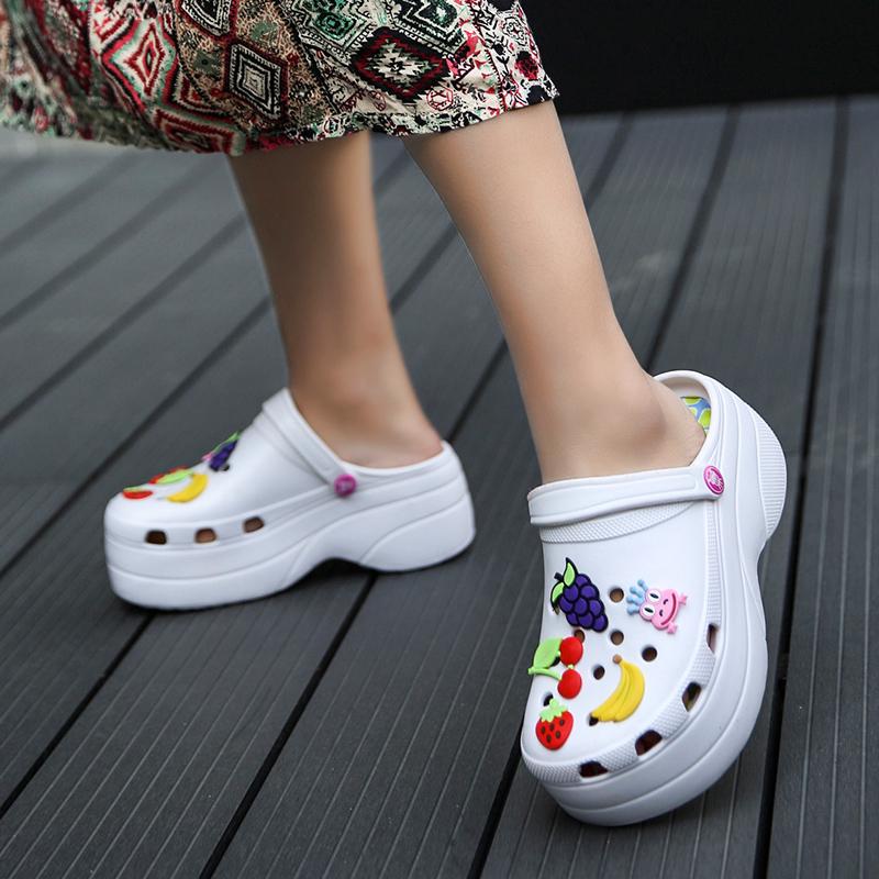 Sandale dama marime mari Pantofi Increase Hole Pantofi Summer Beach Sandals