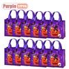 12PCS Halloween Non-Woven Gift Bags Halloween Trick or Treat Candy Bags with Handle for Kids Party Favors Supplies