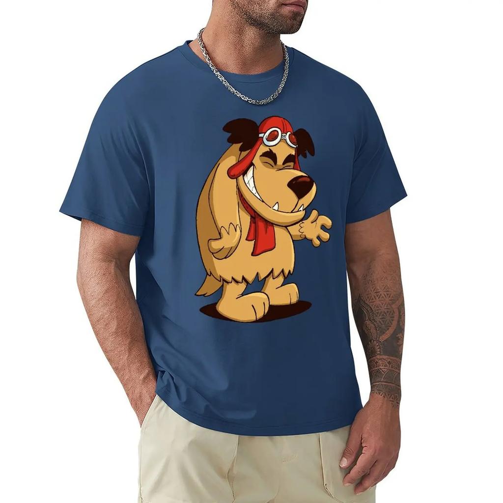 Śmiejący się Muttley Humor Anime T-shirt Harajuku Krótki Rękaw T-shirt 100% Bawełna Graficzny T-shirt Top