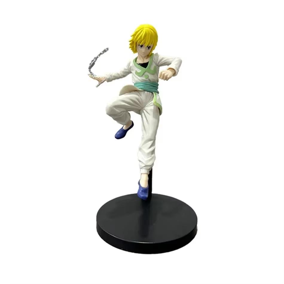 Anime Full Time Hunter Handmade Battle Little Jie Qi Ben Cool La Picaier Fans Siso Kurolo Handmade Children's Toy PVC Model