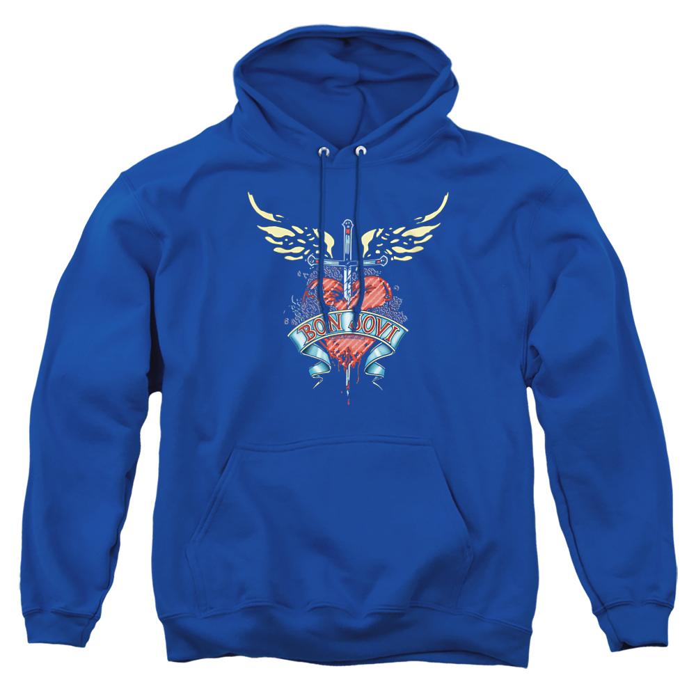 Bon Jovi Unisex Adult Daggered Hoodie