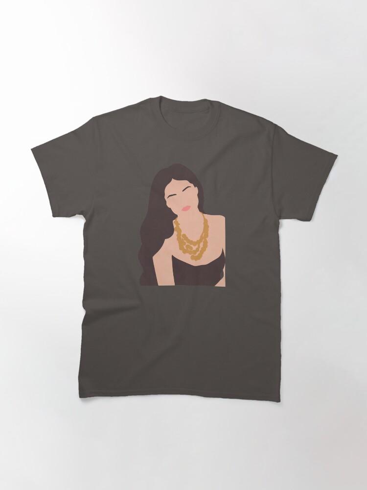 Selena Gomez Lineless Illustration Classic T-Shirt