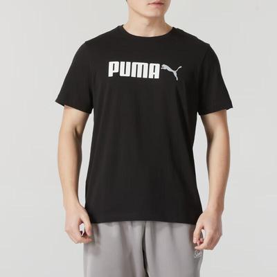 Heren T-shirt met korte mouwen en ronde hals