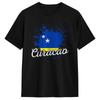 Casual T Shirt Beach Curacao Flag Inspired Motivational Quote Design Novelty T Shirts Cotton Tshirt Short Sleeve Tops