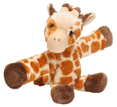 Wild Republic Stuffed Animal Plush Toy Slap Bracelet Huggers Giraffe