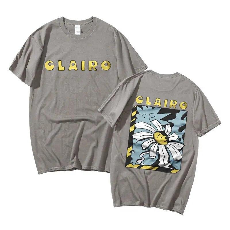 Clairo Sommertour T-Shirt Tolles Clairo Sling Print T-Shirt Clairo Immunity T-Shirts Unisex Damenmode Casual Tees Kurzarm