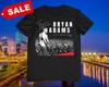 New Rare Bryan Adams Live In Concert Cotton Black Full Size Unisex Shirt Unisex T-Shirt