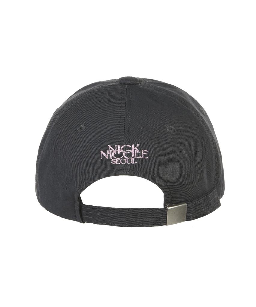 Nigaennikol Vintage Butterfly Blink Ball Cap_Charcoal