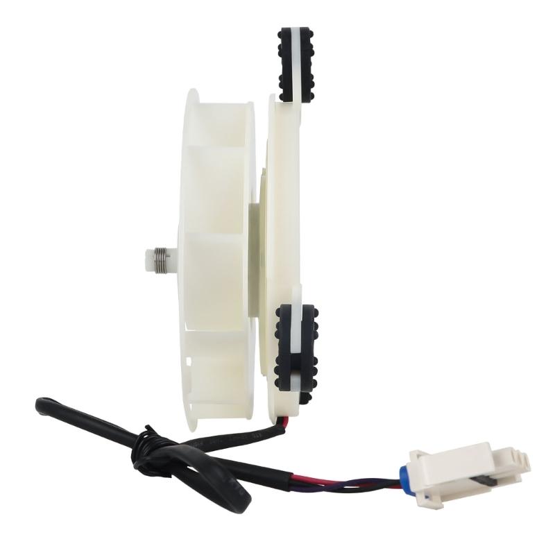 Quiet Refrigerator Fan Assembly for Replace WR60X35365 Precisions Cooling Component Freezer Condenser Motor Enduring