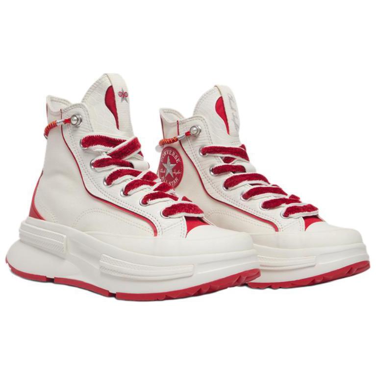 Converse Run Star Legacy CX Comfortable Versatile Durable High-Top Canvas Shoes Unisex Sneakers Light-Red A13346C