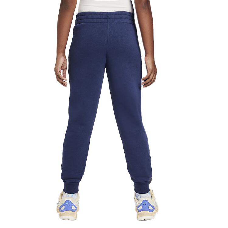 Nike Sportkleding Club Gebreide Joggingbroek Mode Zacht Veelzijdig Middernachtblauw Kinder Joggingbroek HJ3159410