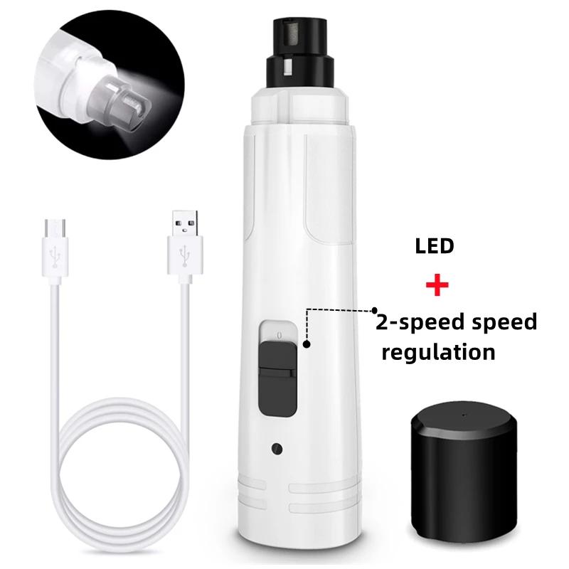 Pet Charging Nail Claw Grinder Dog Electric Clipper for Professionals Claws Grinder Dogs Cats Grooming Supplies Trimmer Tools