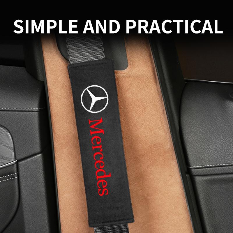 Baumwoll-Flanell Kohlefaser Schutzhülle für Mercedes Benz Neue B/C/E-Klasse A-Klasse C200L GLC GLK Neue CLA GLA