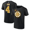 Bobby Orr Boston Bruins Fanatics Šimtmečio Autentiškas Krūva Atsistatydinusio Žaidėjo Vardas Numeris Marškinėliai Gatvės Stilius Per dydį Marškinėliai