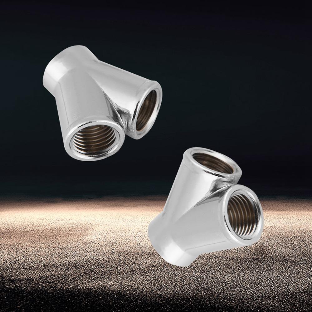 3 Way Water Cooling Connector G1/4 Thread Liquid Cooling Fitting  Custom Loop Systems