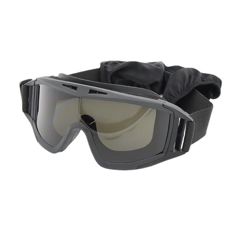Taktische Outdoor-Brille Desert Locust Armee-Fanbrille Stoßfest Sport Unisex-Brille Radbrille