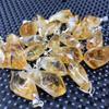 Natural Brazil Citrine Charm Pendant Healing Crystals Enegry Stone Diy Jewelry