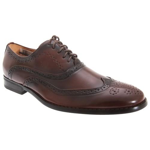 Goor Herren-Oxford-Brogue-Schuhe aus Leder zum Schnüren