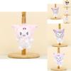 Cute Plush Toy Keychain Adorable Short Plush Stuffed Doll 12cm