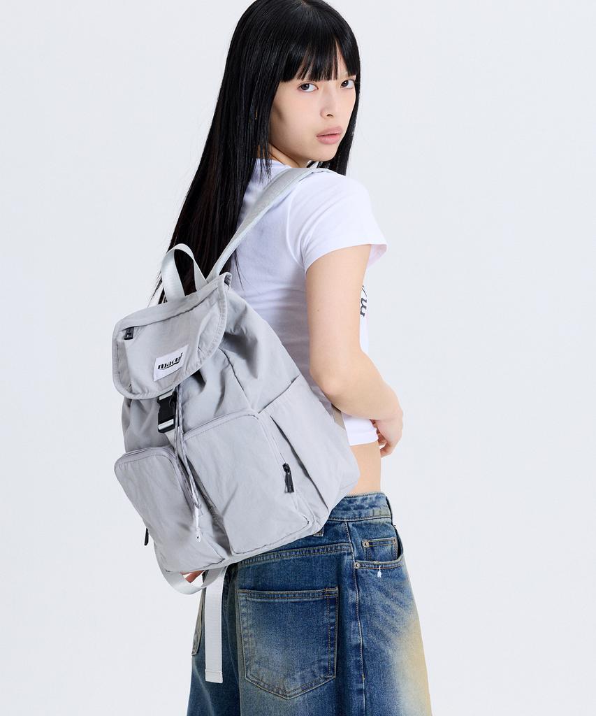 Macni Field Backpack Light Gray