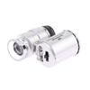 Microscop iluminat portabil 60X Mini lupă cu LED de buzunar Lupă de mână pentru bijutier
